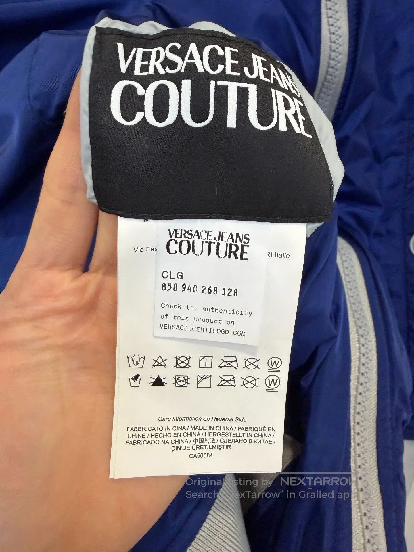 Versace VERSACE JEANS COUTURE Reversible Jacket. Size US M / EU 48-50 / 2 - 5 Thumbnail