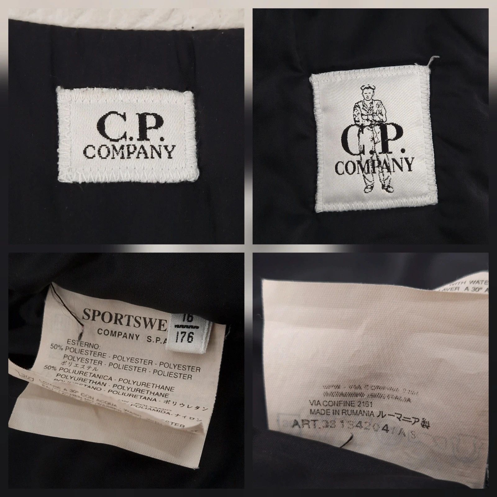 C.P. Company Vintage C.P. Company Leather Imitation Jacket Size US M / EU 48-50 / 2 - 5 Thumbnail