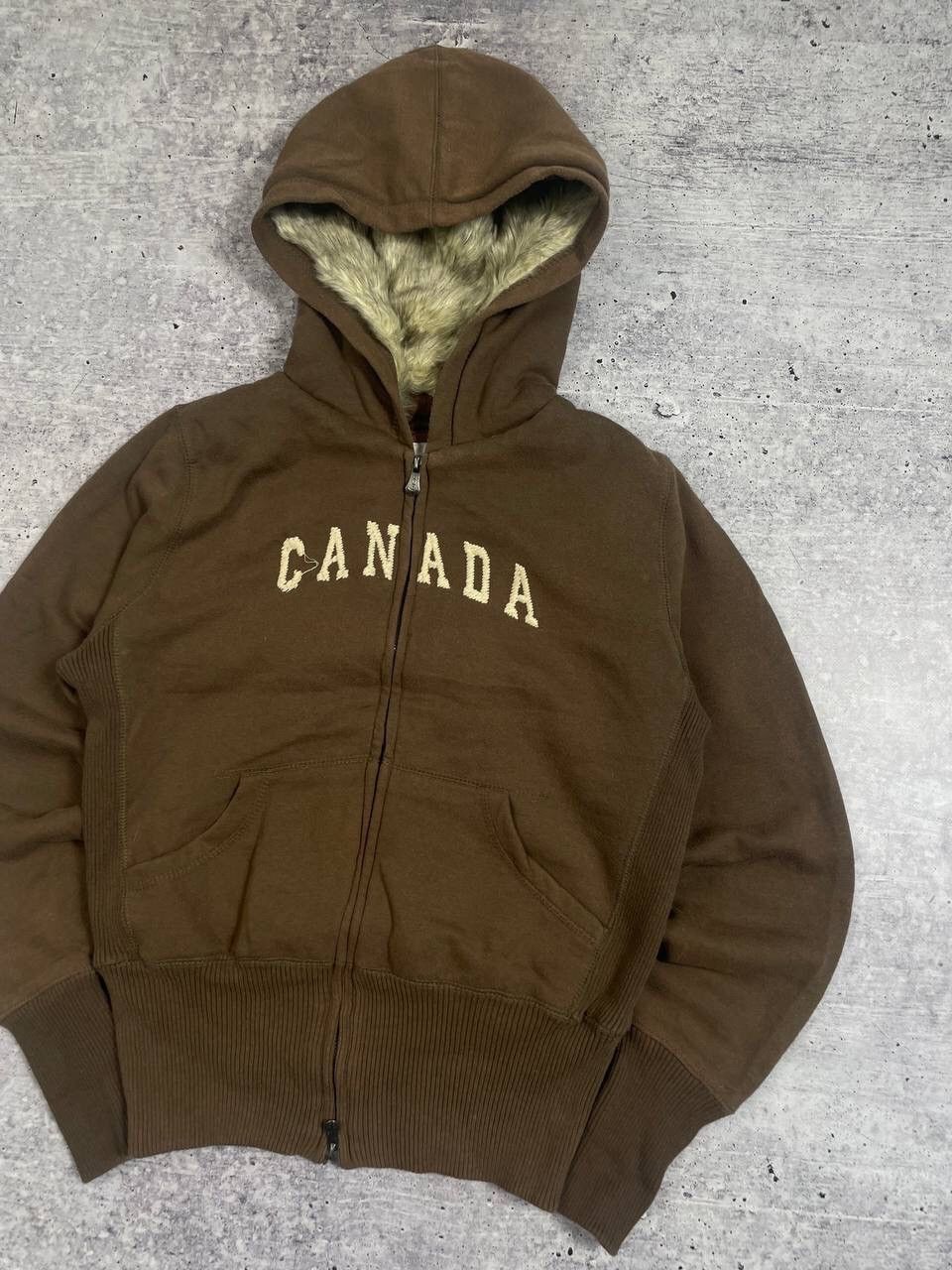 If Six Was Nine Vintage LGB IfSixWasNine Faux Fur Canada Zip Hoodie Y2K Size XL / US 12-14 / IT 48-50 - 3 Thumbnail