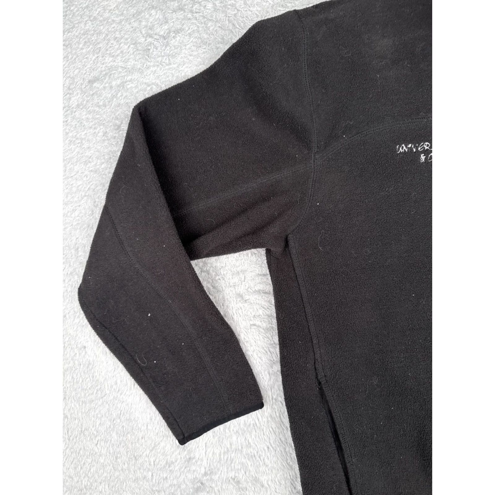 Timberland Timberland Sweatshirt Mens Large Black Fleece Quarter Zip Pullover Logo Size US L / EU 52-54 / 3 - 3 Thumbnail