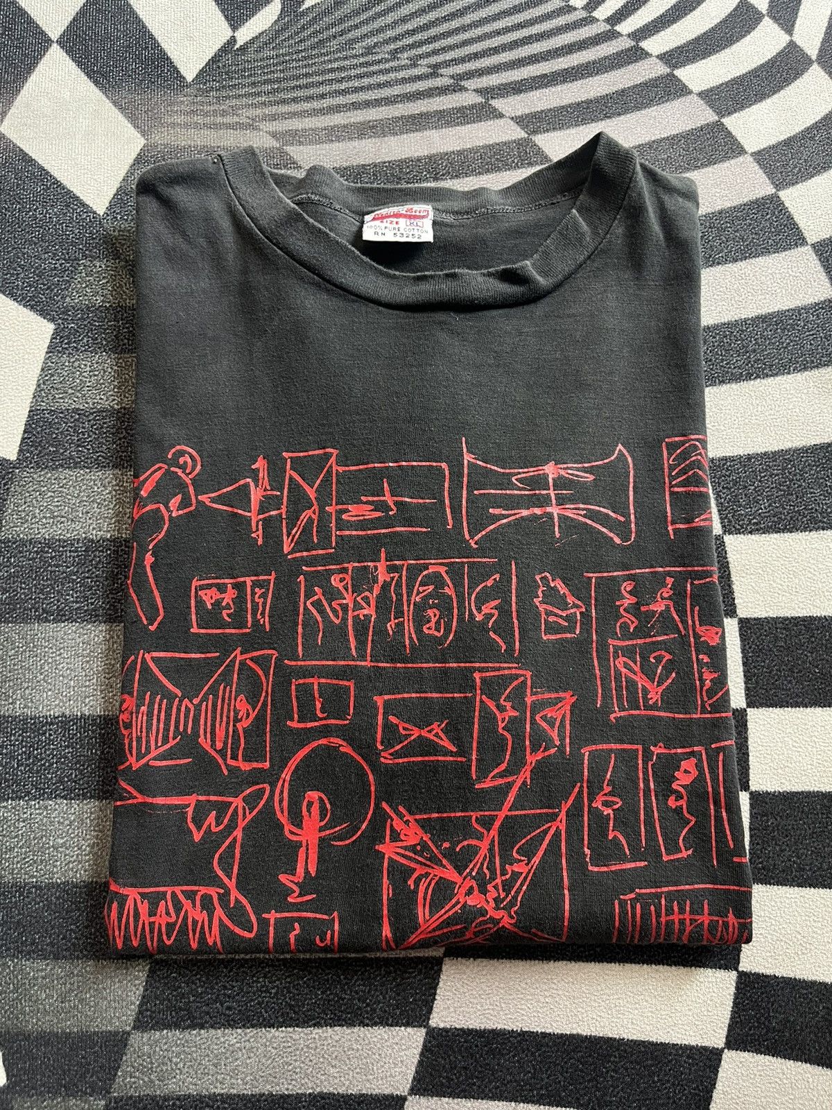 Arts & Science Vintage Retrospective by ROBERT LONGO 1990’s Tshirt Size US XL / EU 56 / 4 - 1 Thumbnail