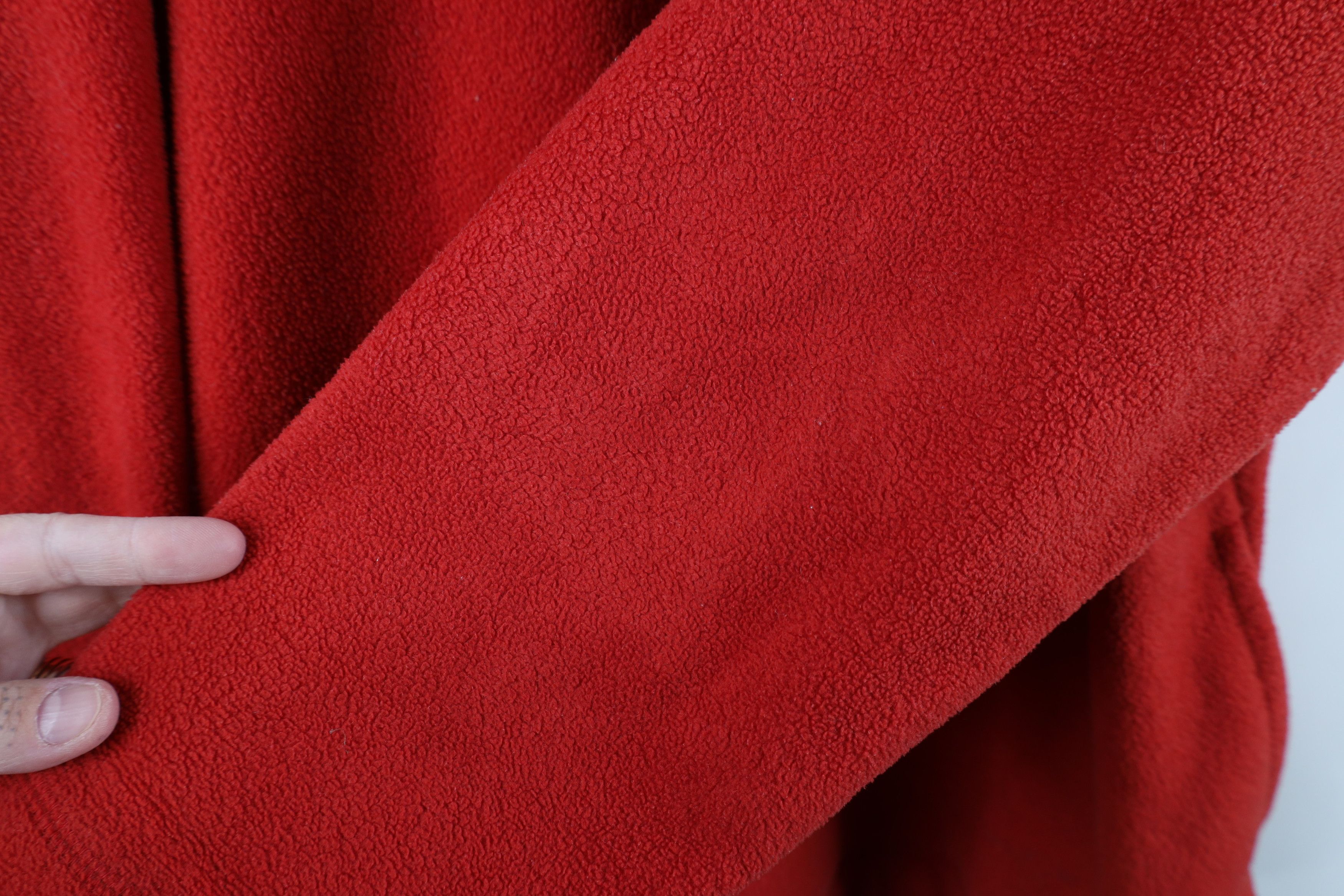 Gap × Vintage Vintage 90s Y2K Gap Heavy Half Zip Fleece Pullover Sweater Size US L / EU 52-54 / 3 - 4 Thumbnail