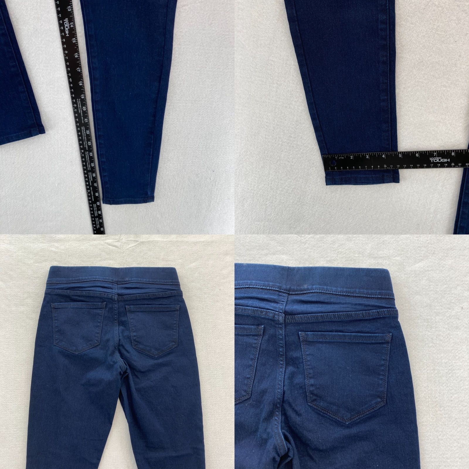 Old Navy VINTAGE Old Navy Jeans Women's 6 Pull On Super Skinny Mid Rise Dark Wash Blue Denim NWT Size 28" / US 6 / IT 42 - 8 Thumbnail