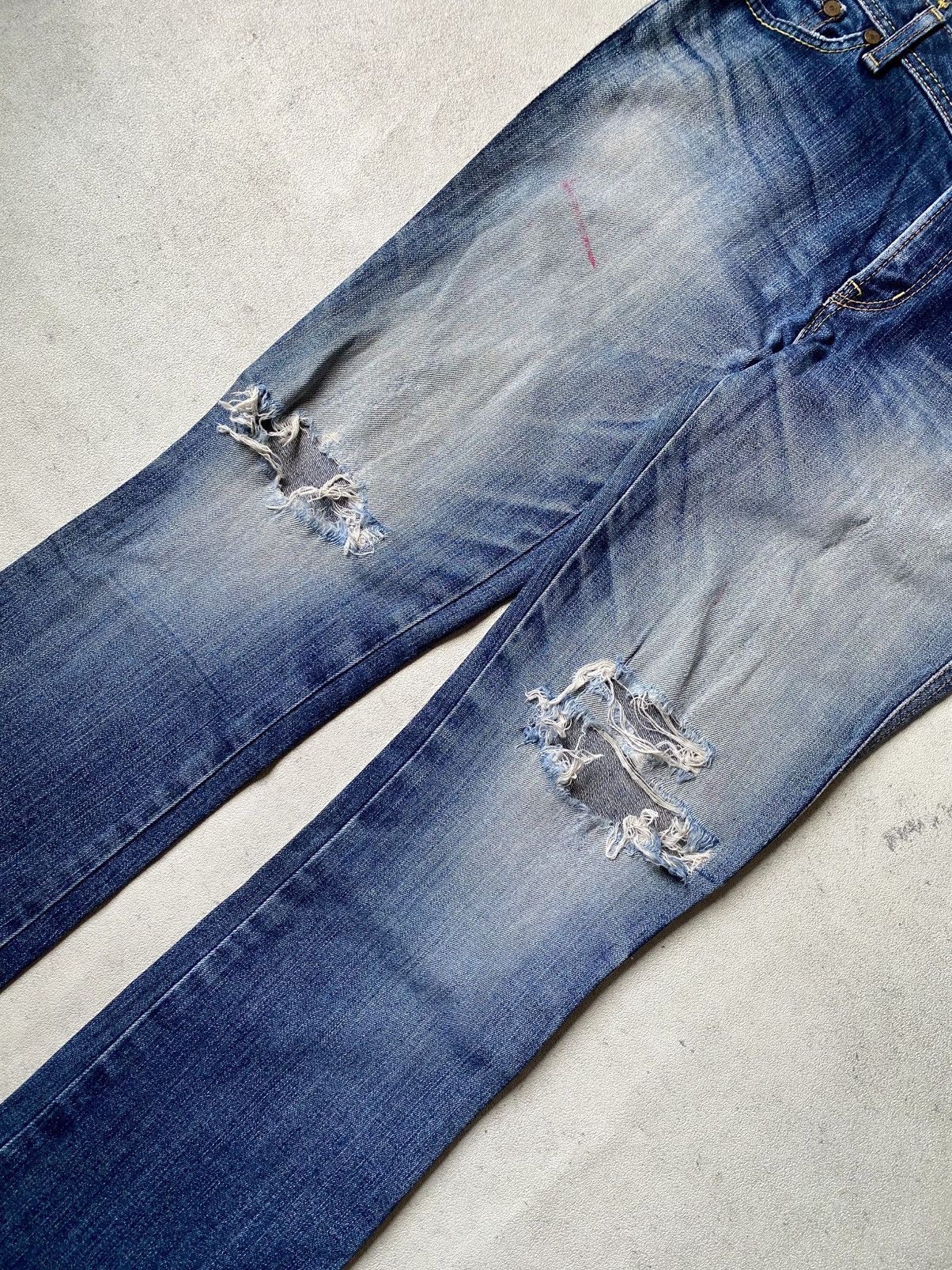 Gap GAP Premium Gold Skinny Boot Cut Jeans Size 30" / US 8 / IT 44 - 5 Thumbnail