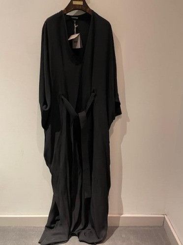 Tom Ford o1w1db10225 KF0027 Gown in Black Size L / US 10 / IT 46 - 1 Preview
