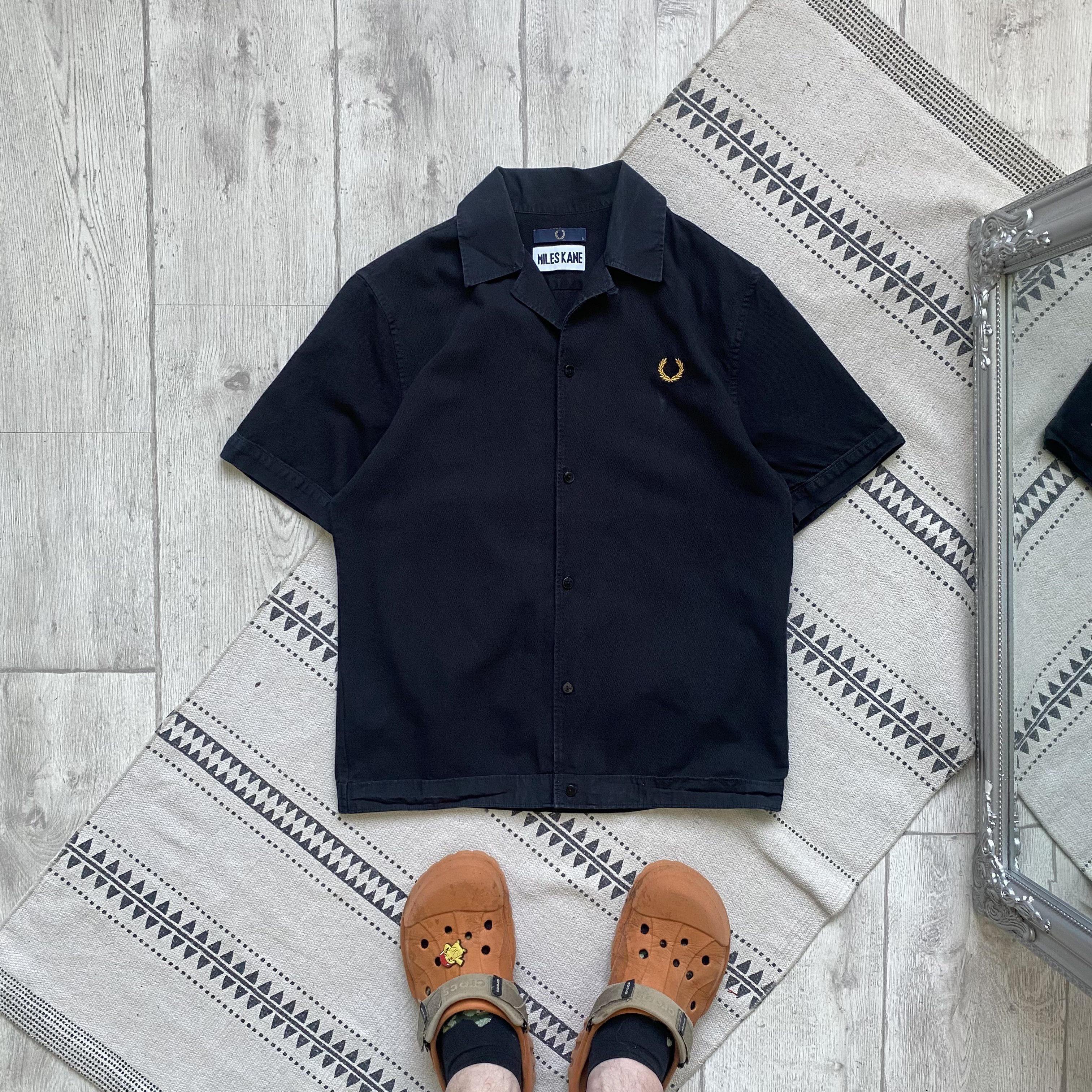 Fred Perry Fred Perry x Miles Kane Liberty Print Bowling