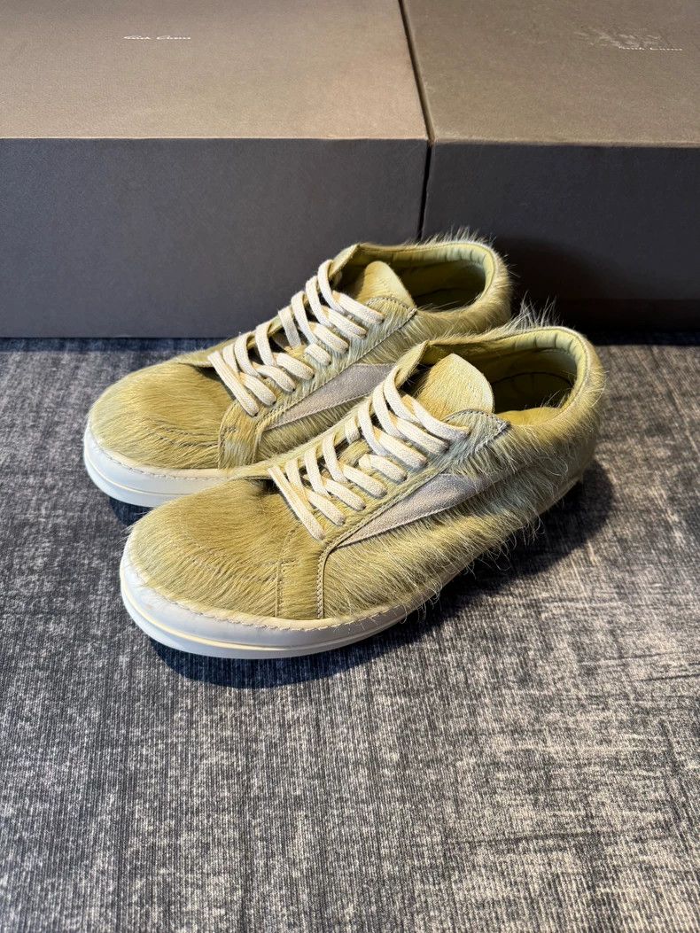 Rick Owens Rick Owens Main Line Green Horse Hair Infringement shoes Size US 10 / EU 43 - 2 Thumbnail