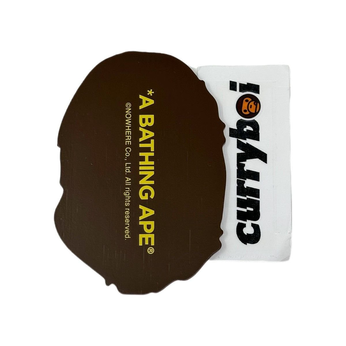 Bape Bape Ape Head Bamboo Coaster Brown Size ONE SIZE - 7 Thumbnail