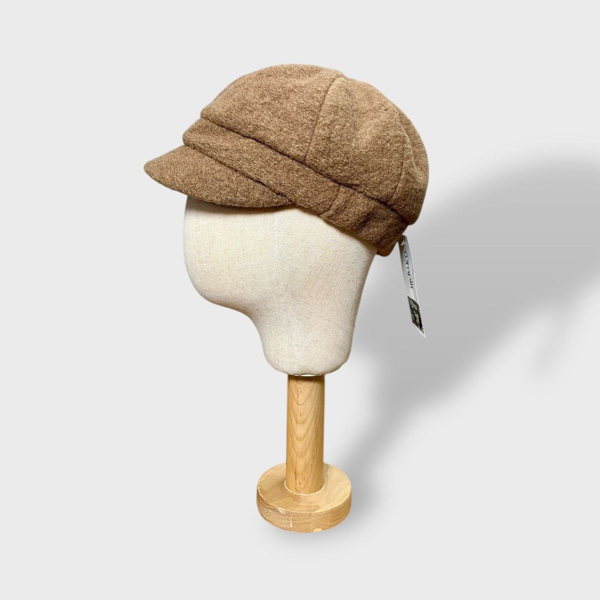 Other Complit Womens Brown Newsboy Style Wool Winter Hat OS Size ONE SIZE - 5 Thumbnail