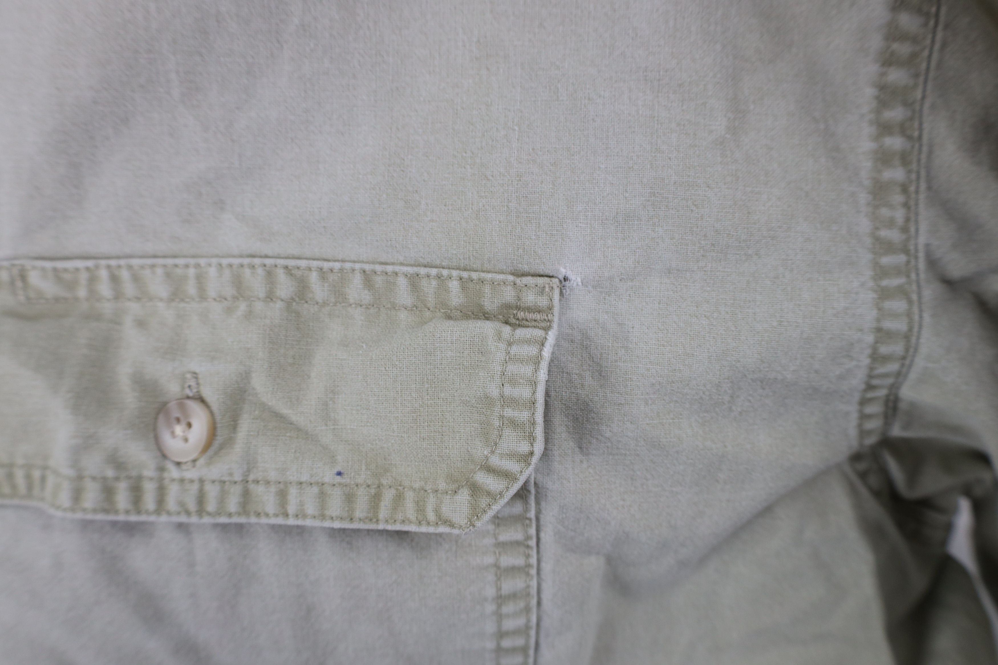 L.L. Bean × Vintage Vintage LL Bean Safari Bush Collared Button Shirt Beige Size US XL / EU 56 / 4 - 6 Thumbnail