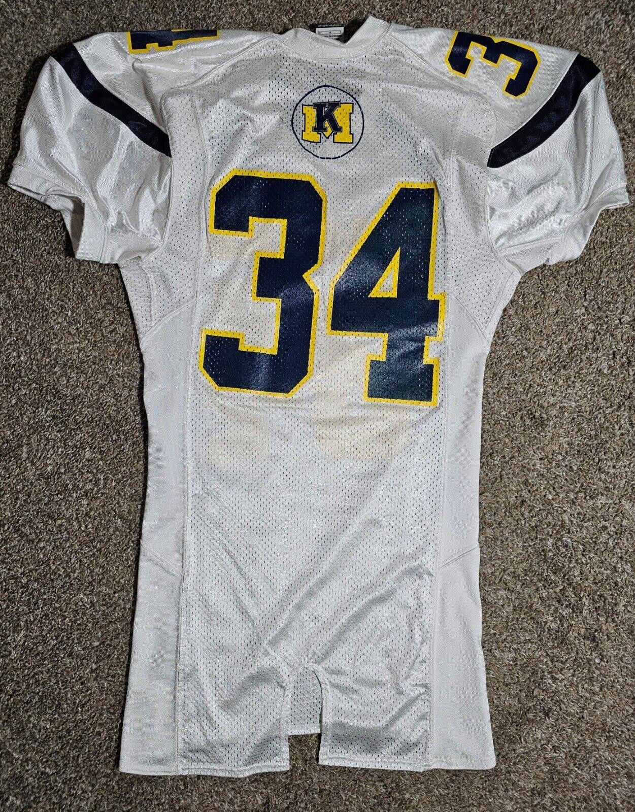Nike Nike Team White football jersey Small Lasers #34 Size ONE SIZE - 8 Thumbnail