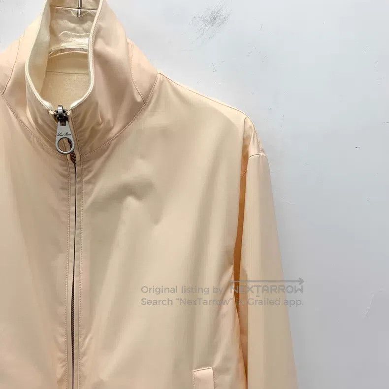 Loro Piana Loro Piana Nude stand collar zipper long sleeve reversible Size XS / US 0-2 / IT 36-38 - 8 Thumbnail