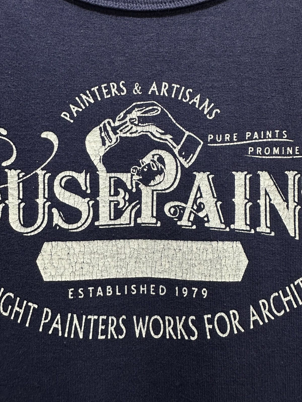 Japanese Brand × Studio D'Artisan Studio D’Artisan House Paints Ink Japan Faded Tee Size US S / EU 44-46 / 1 - 4 Thumbnail