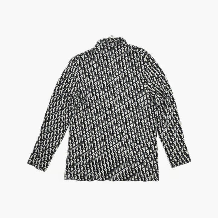 Dior Dior Dior Classic Logo Print Long Sleeve Shirt 0079-2507 Size US M / EU 48-50 / 2 - 3 Thumbnail
