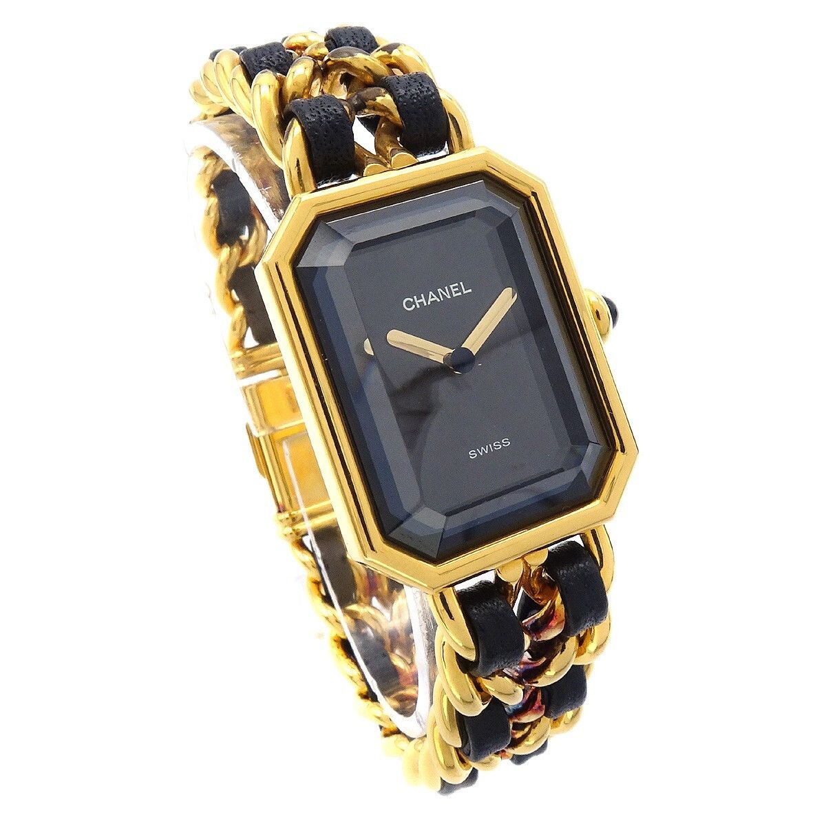 Chanel Chanel Premiere Rock Quartz Watch Plated Metal and Leather Size ONE SIZE - 1 Thumbnail