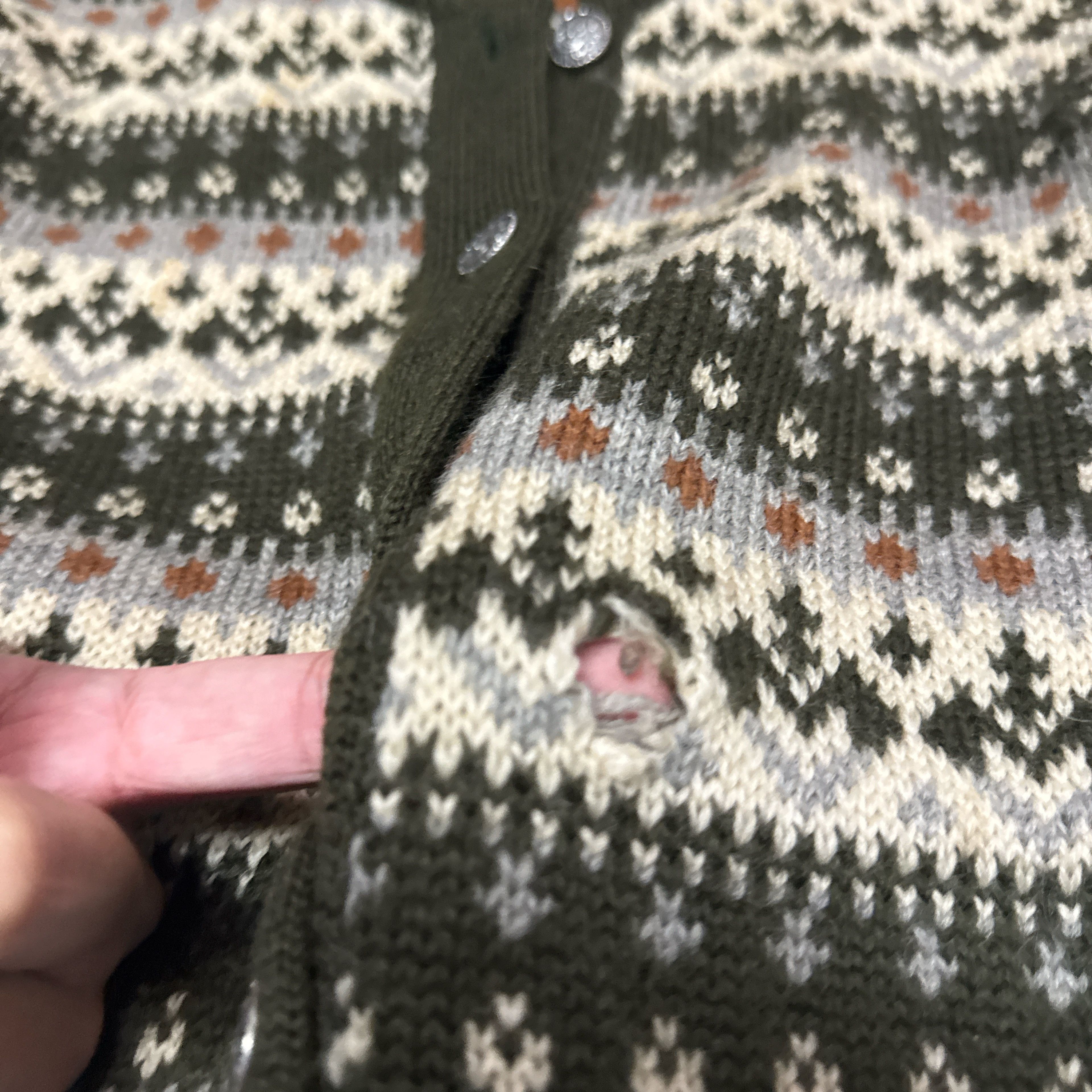 Other Vintage 80s Norwegian wool sweater Size US M / EU 48-50 / 2 - 3 Thumbnail