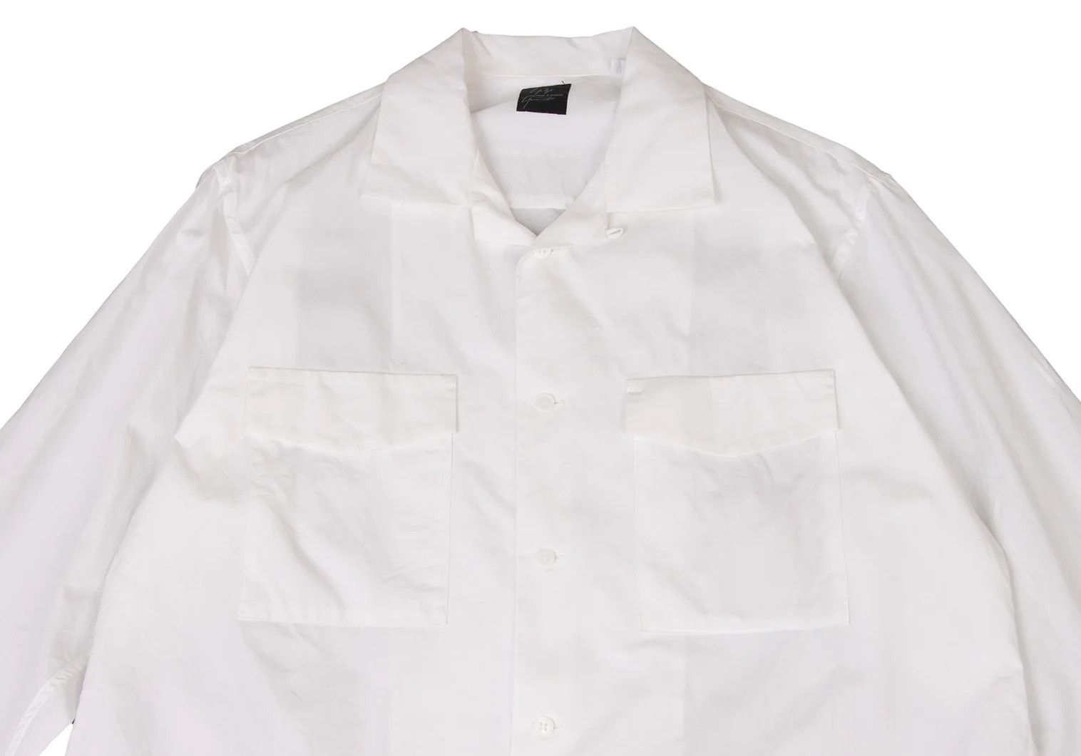 Yohji Yamamoto Yohji Yamamoto COSTUME Flap Pocket Open Collar Shirt Size US S / EU 44-46 / 1 - 2 Thumbnail