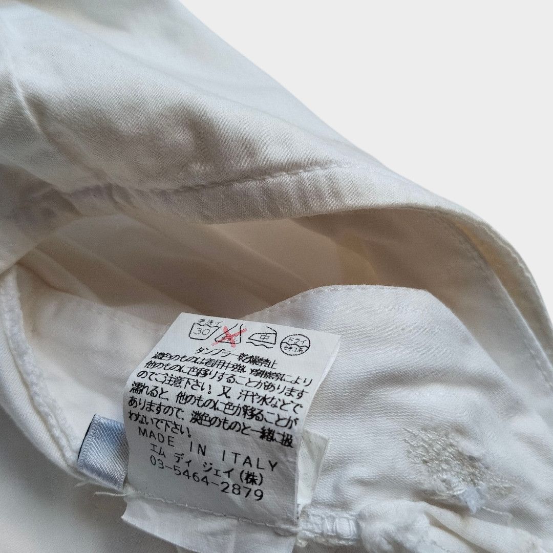 Helmut Lang × Mandarina Duck Mandarina duck side zip wide trouser Size 27" / US 4 / IT 40 - 7 Thumbnail