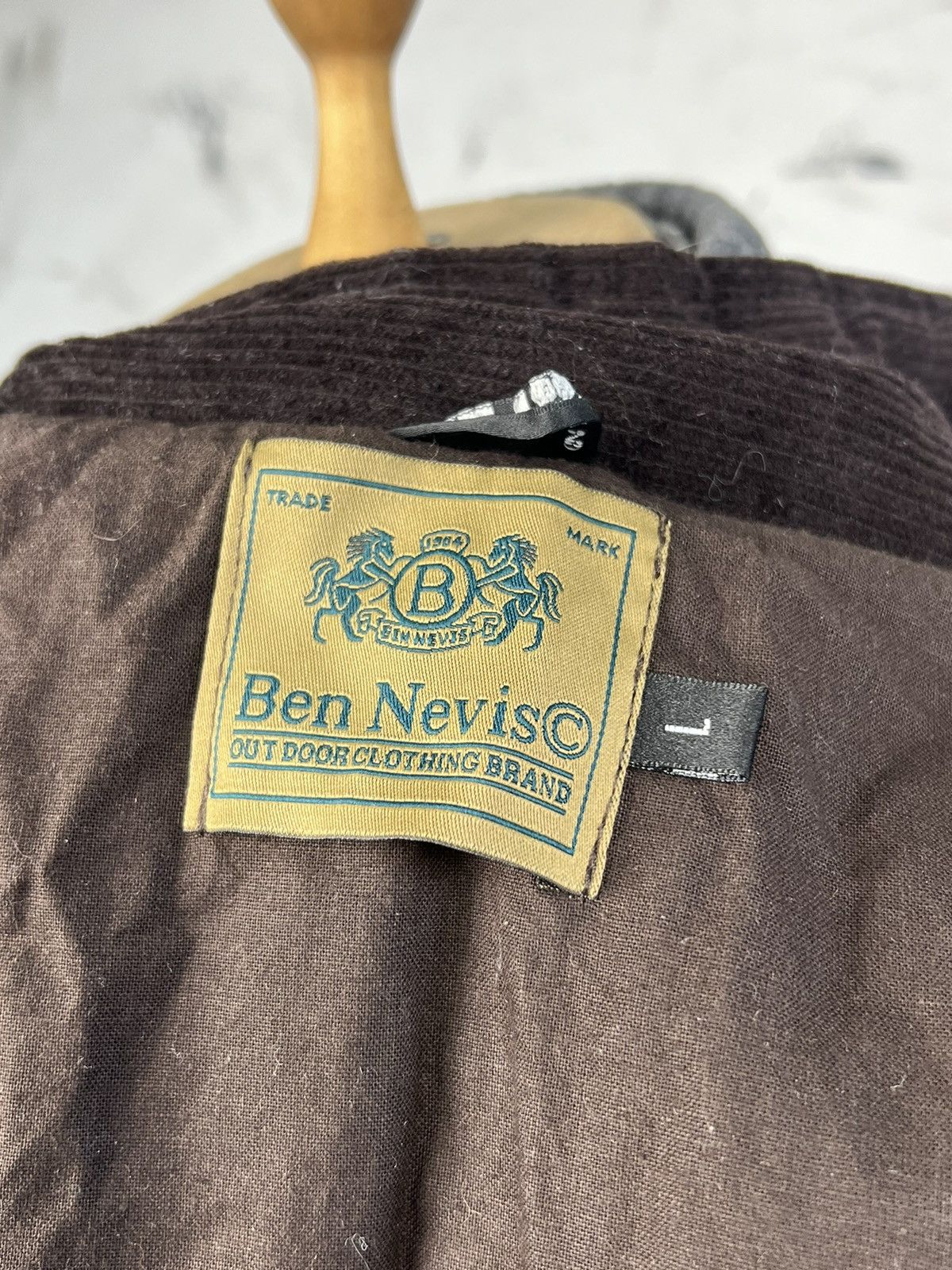 Vintage Vintage Ben Nevis Waxed Jacket Long Coat Size L - XL Size US L / EU 52-54 / 3 - 11 Thumbnail