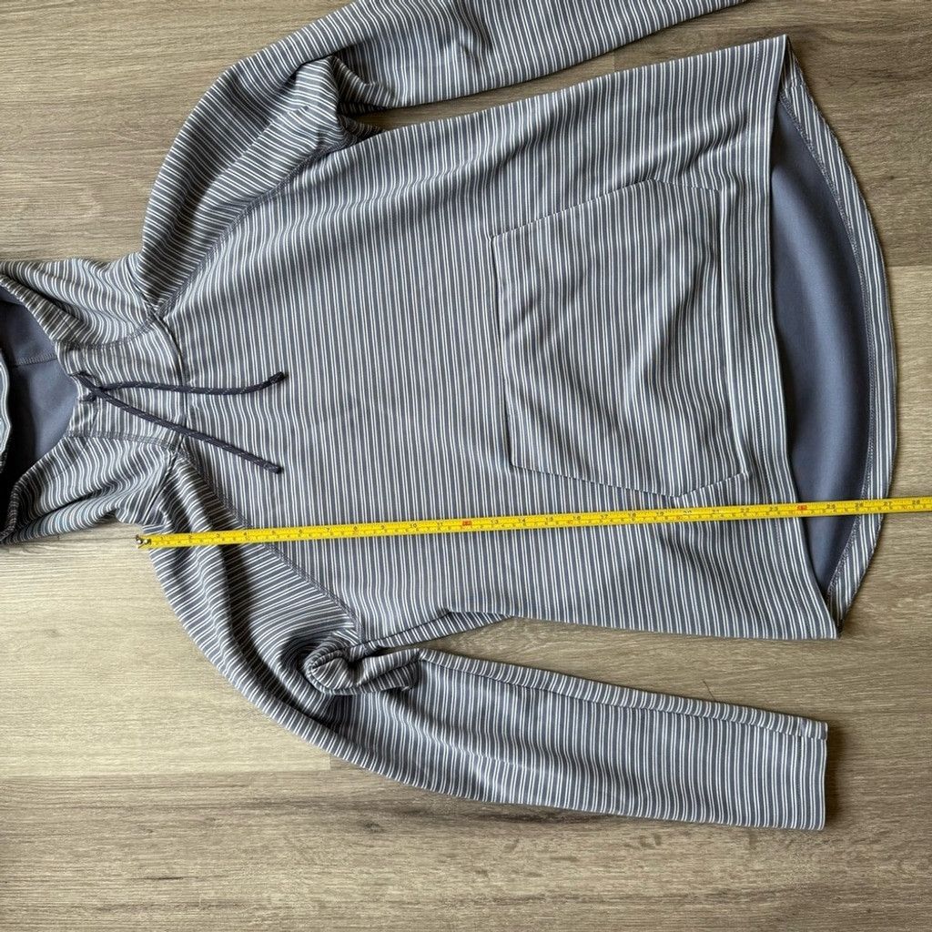 Columbia Columbia Gray Long Sleeve Hoodie Relaxed Fit Size L / US 10 / IT 46 - 4 Thumbnail