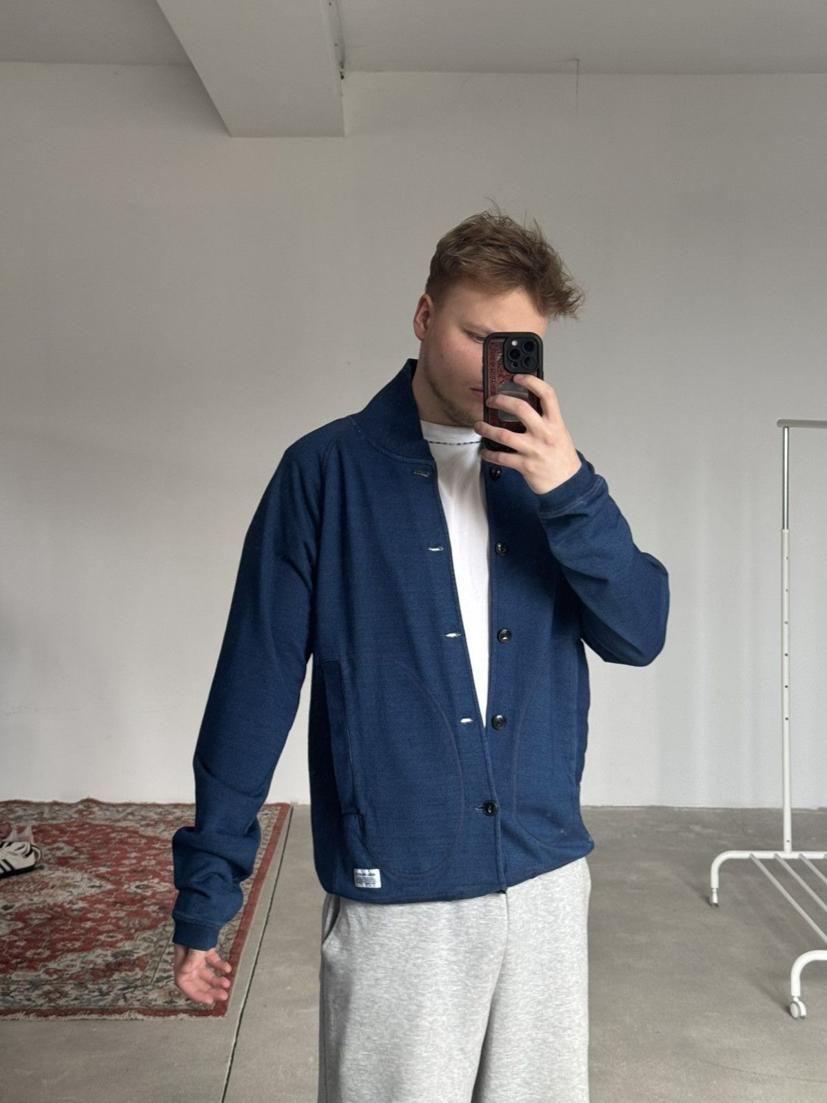 Norse Projects × Vintage Vintage Norse Project Cardigan Navy Size US L / EU 52-54 / 3 - 2 Thumbnail