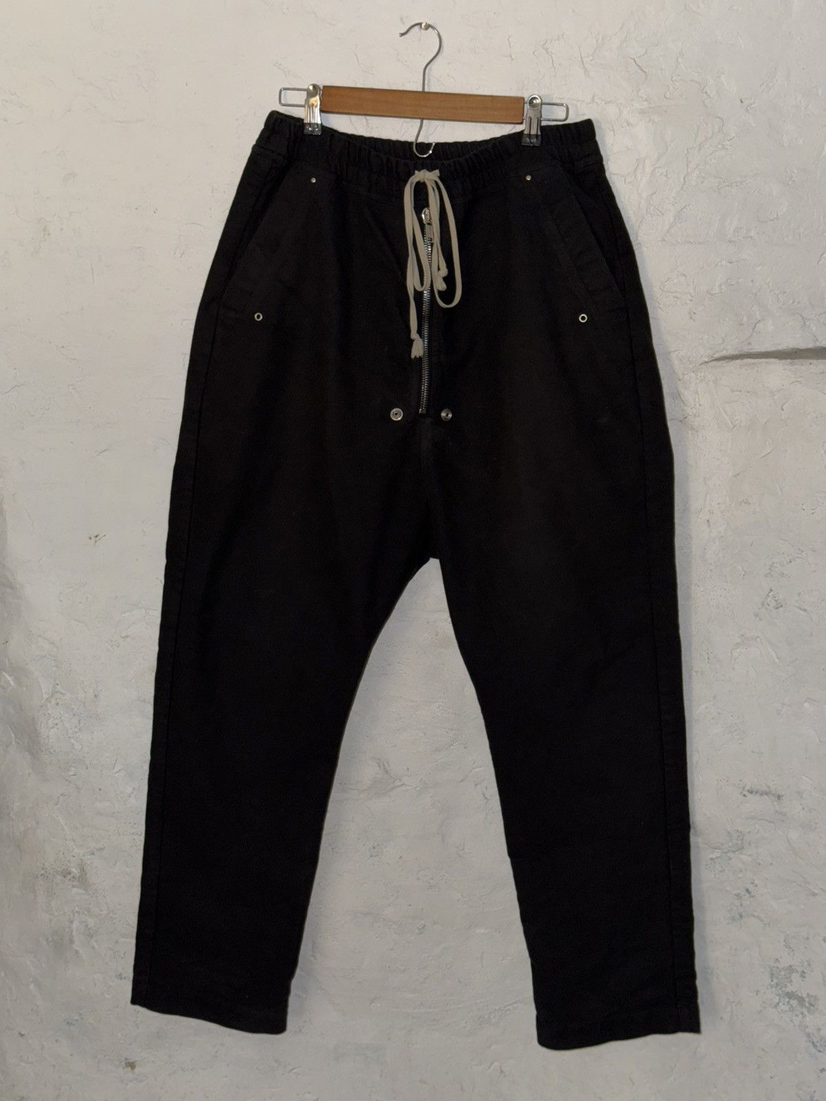 Rick Owens Corduroy Bela Drop Crotch Pants Luxor F/W 23