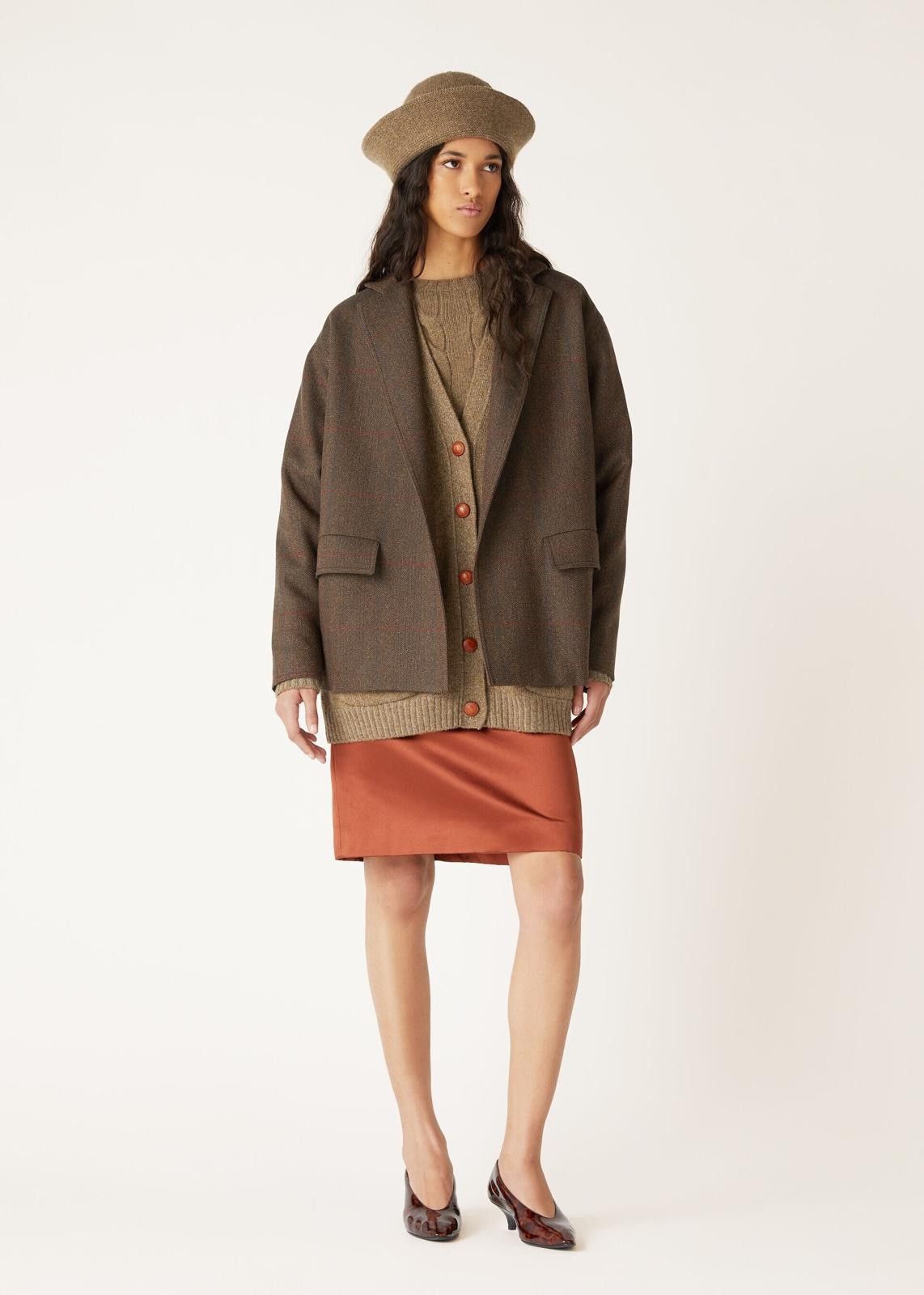Loro Piana o1srvl11e0825 FAO2262 Grace Single-breasted Jacket in Brown Size M / US 6-8 / IT 42-44 - 7 Thumbnail