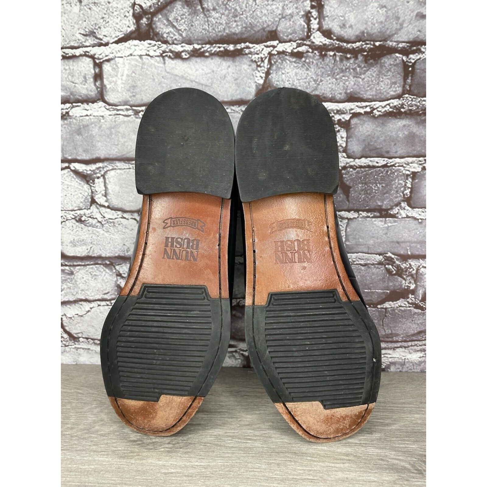 Nunn Bush Nunn Bush Dress Flex Black Leather Kiltie Tassel Loafers Sho Size US 12 / EU 45 - 8 Thumbnail