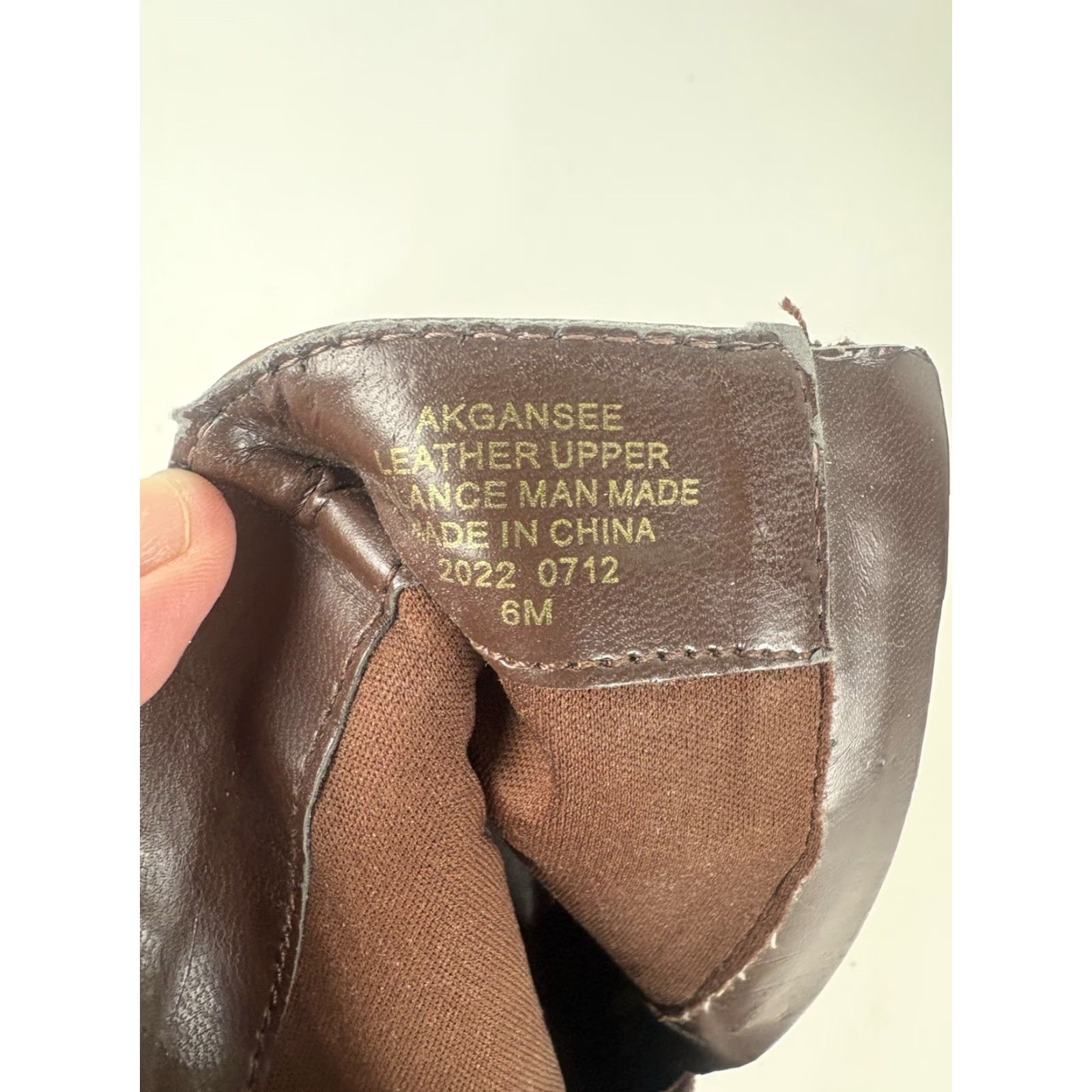 Anne Klein Anne Klein Gansee Brown Leather Boots 2.5in Chunky Heel Womens Size 6M Size US 6 / IT 36 - 6 Thumbnail