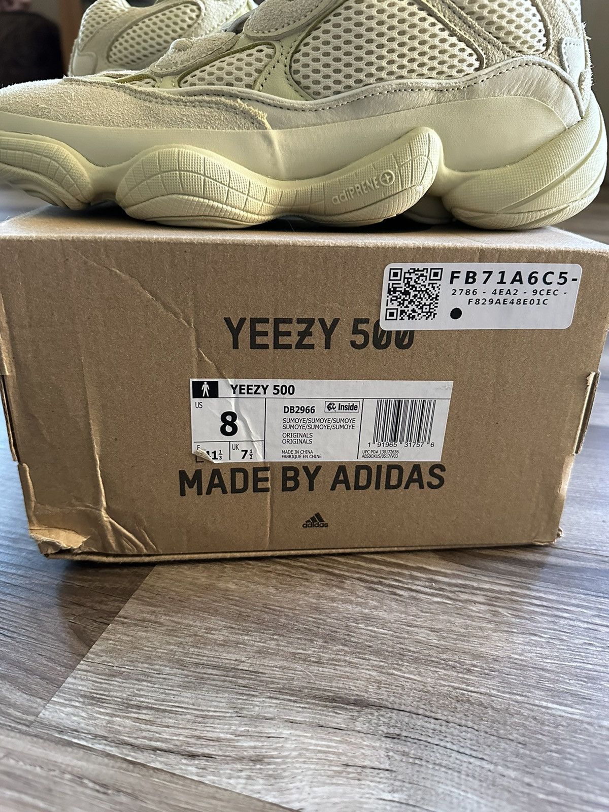Adidas Adidas Yeezy 500 Super Moon Yellow size 8 Mens Size US 8 / EU 41 - 7 Thumbnail