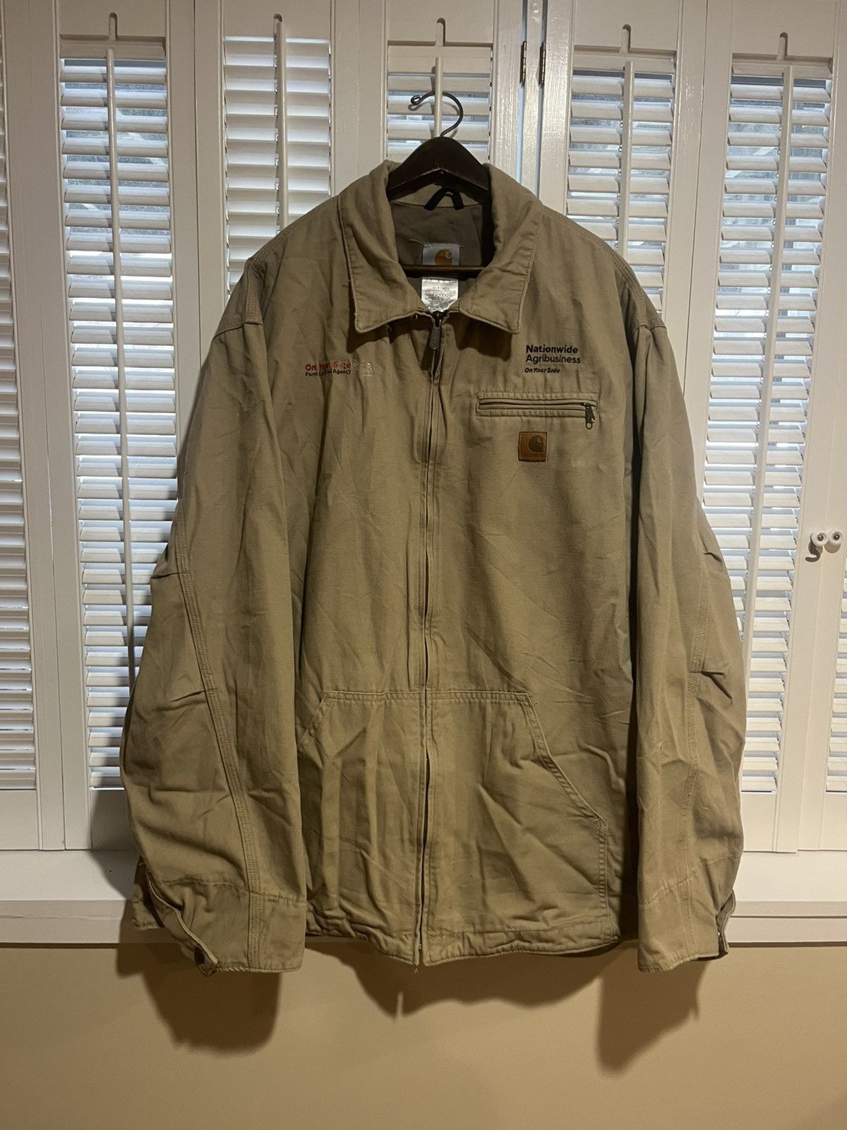 Carhartt Spring Brown Hamilton Carhartt Jacket / XXL Size US XXL / EU 58 / 5 - 1 Thumbnail