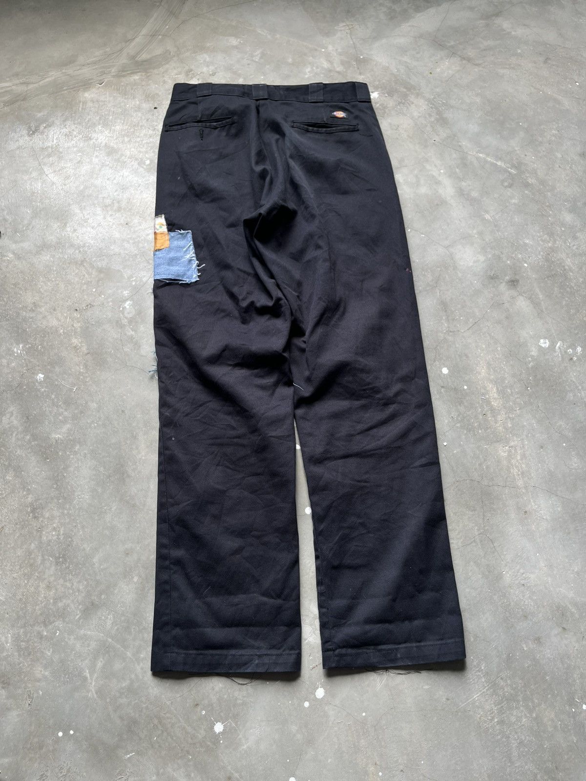 Dickies Dickies 874 Custom Made Artwork| Patchwork | Sashiko Japan Size US 33 - 7 Thumbnail