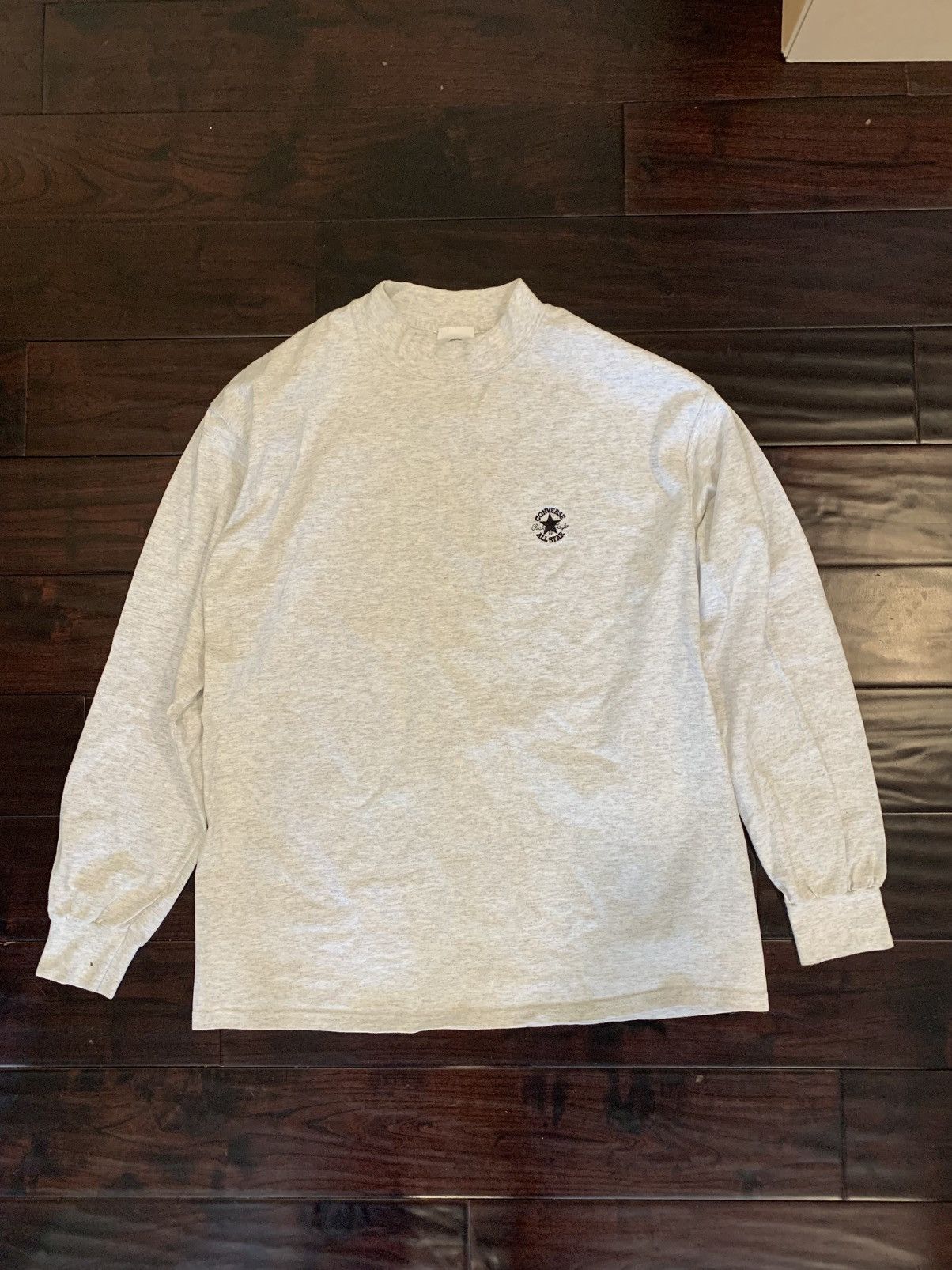 Converse 90s Converse grey long sleeve Size US L / EU 52-54 / 3 - 1 Thumbnail