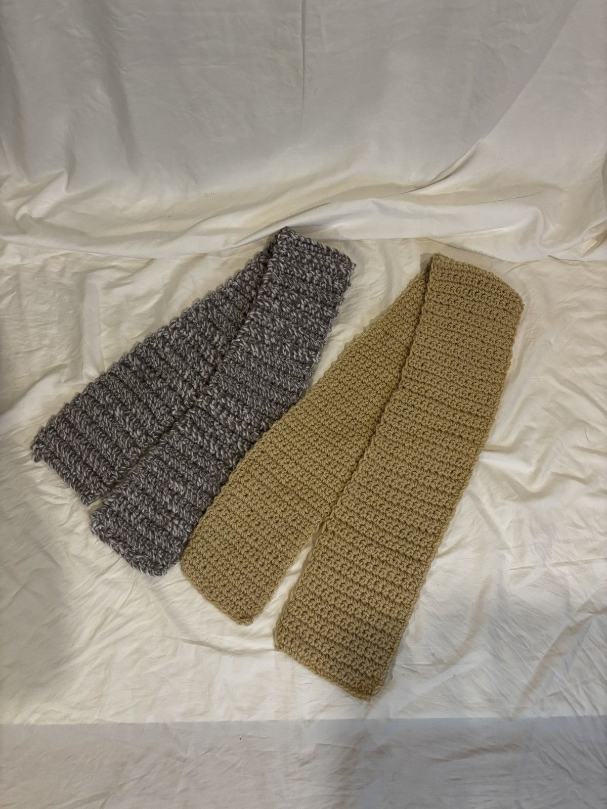 Other 2 hand knit Scarves.wm301 Size ONE SIZE - 10 Thumbnail