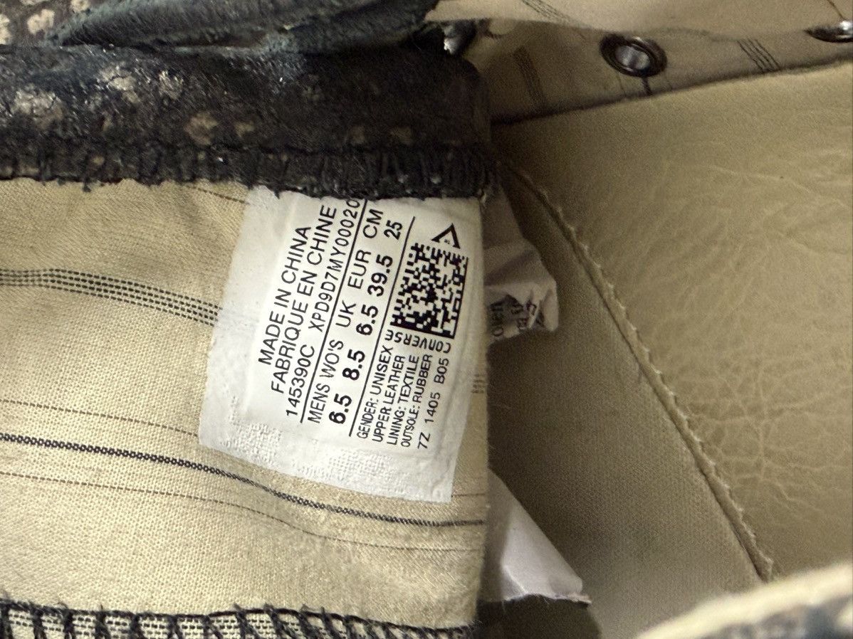 Converse John Varvatos x Converse Ashed Aged High Top Sneakers Size US 9.5 / IT 39.5 - 9 Thumbnail