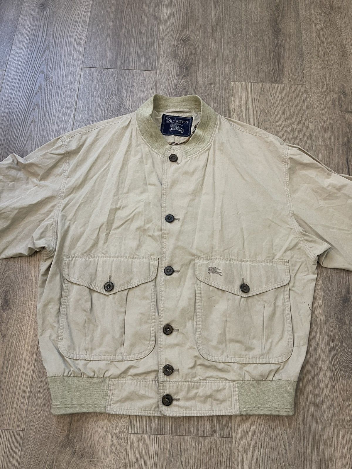 Burberry Burberrys vintage jacket Harrington style 90s Size US M / EU 48-50 / 2 - 8 Thumbnail