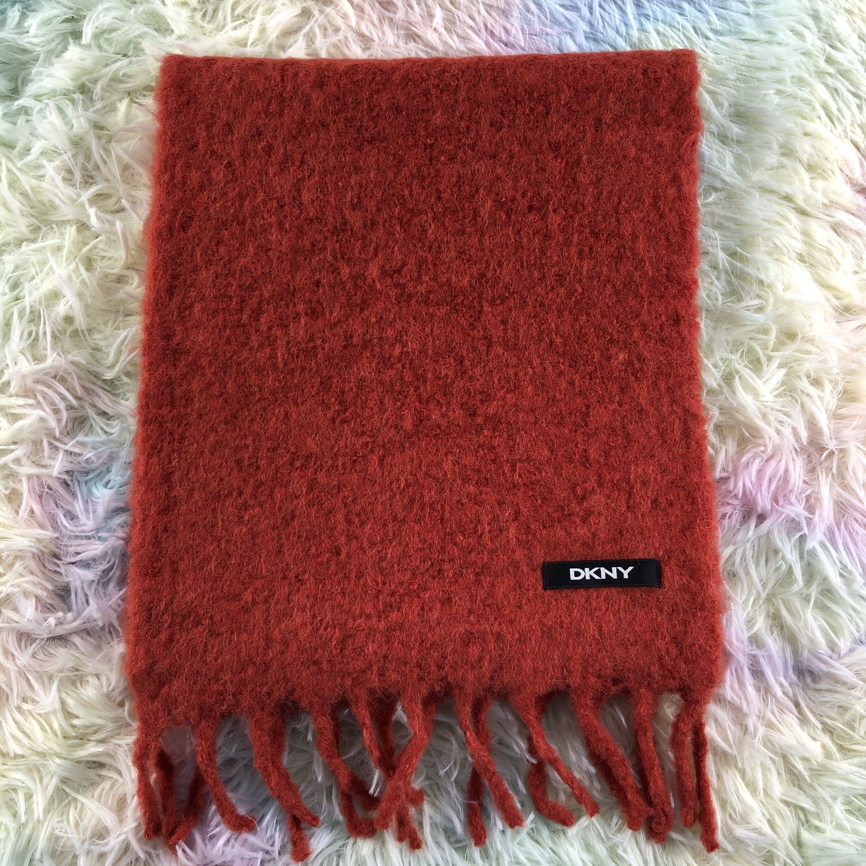 DKNY × Vintage DKNY Scarf / Muffler / Neckwear - KM535 Size ONE SIZE - 2 Thumbnail