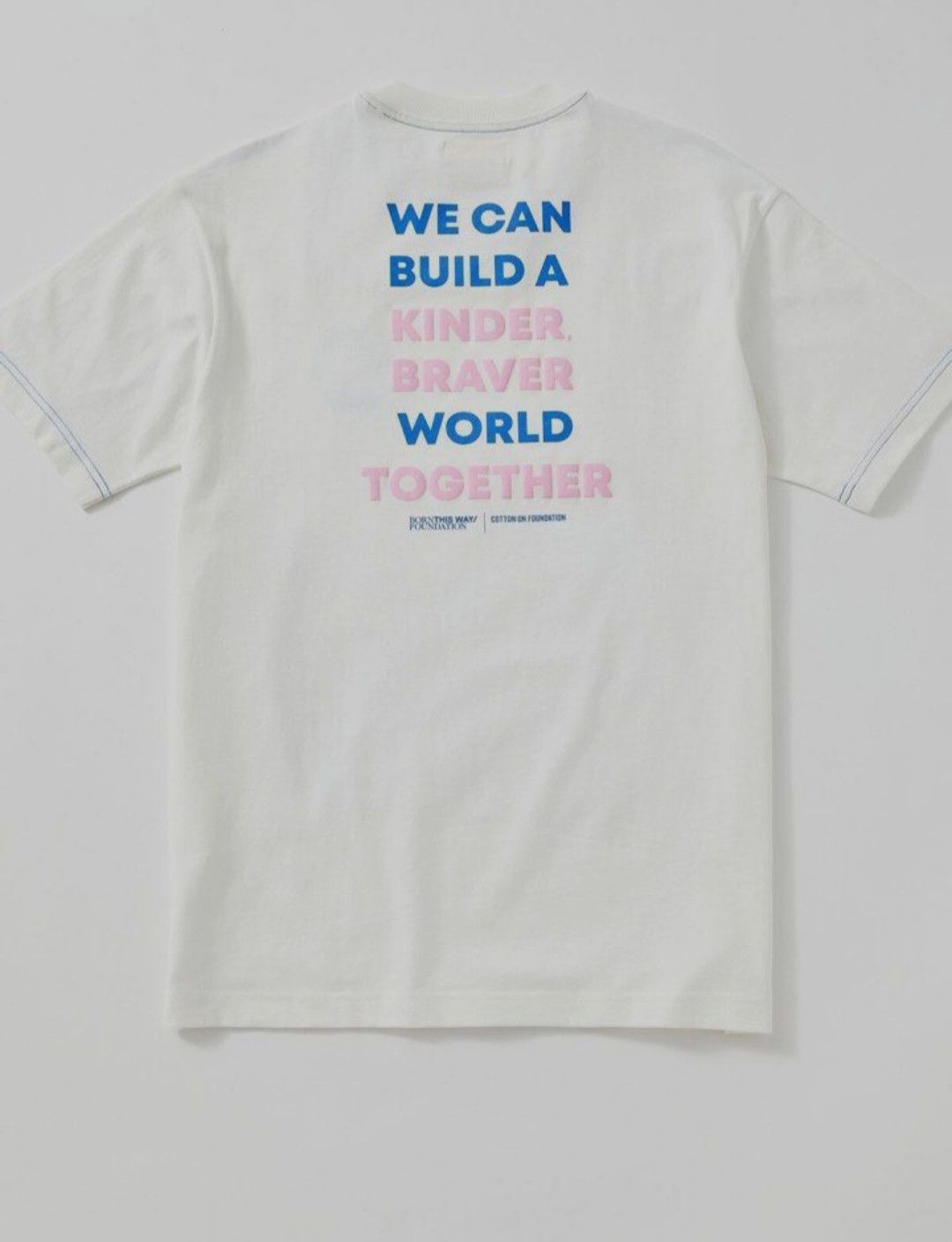 Cotton On Lady Gaga x Cotton On Kindness Punk T Shirt Size US S / EU 44-46 / 1 - 1 Thumbnail