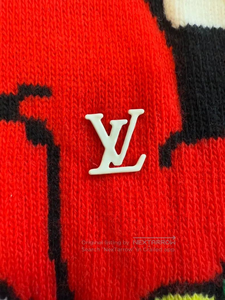 Louis Vuitton Louis Vuitton Doll doodle sweater Size US L / EU 52-54 / 3 - 2 Thumbnail