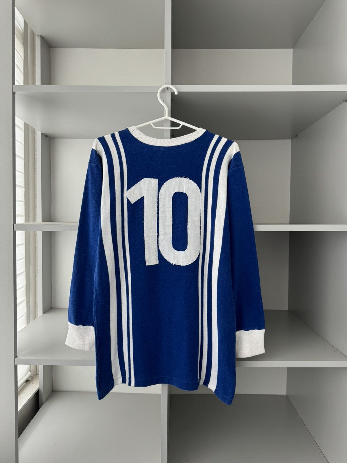 Erima Erima Vintage Retro 1970 Schalke Style 10 Jersey Longsleeve Size US M / EU 48-50 / 2 - 2 Thumbnail