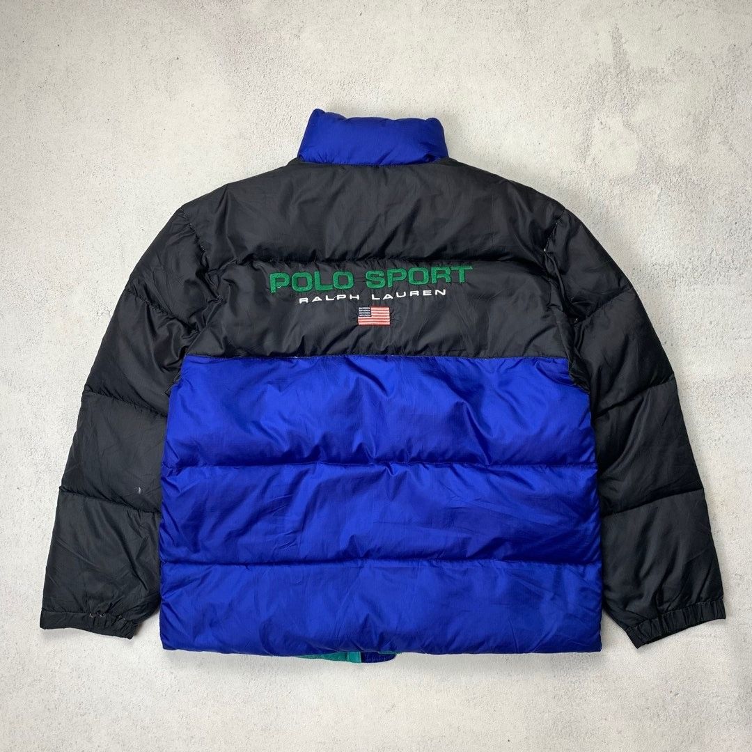 Polo Ralph Lauren Vintage Polo Ralph Lauren Puffer Jacket Rare Design Size US S / EU 44-46 / 1 - 1 Thumbnail