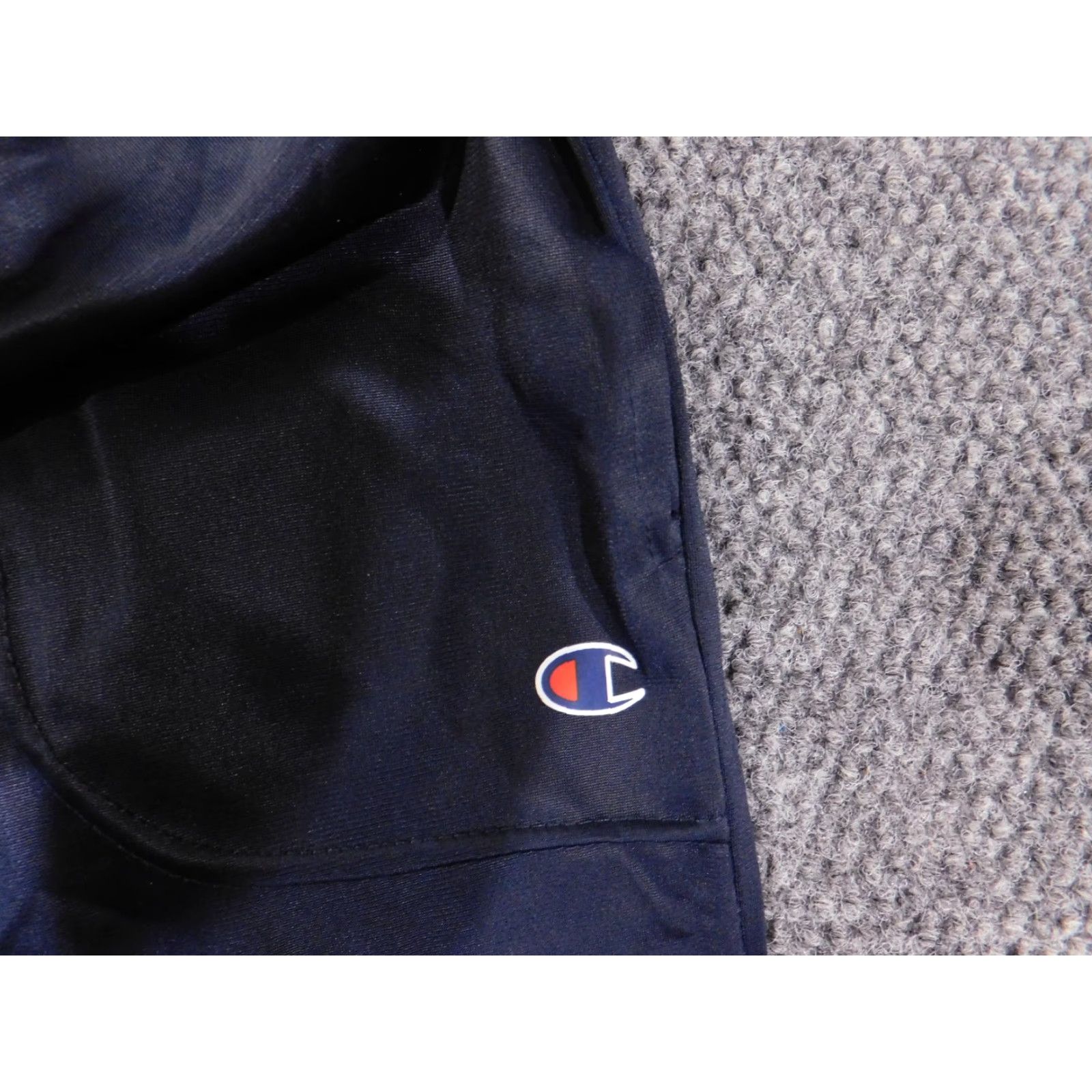 Champion Champion Life Track Pants Mens L Blue Athletic Tapered Joggers Sports Running Size US 33 - 5 Thumbnail