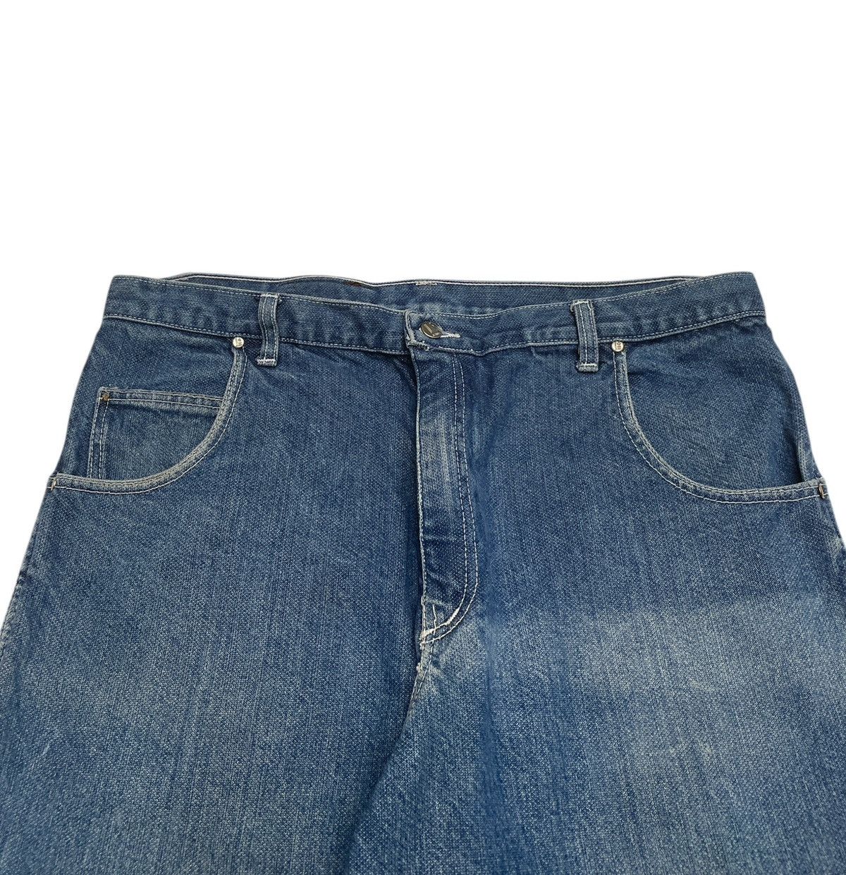 Japanese Brand × Vintage Rare Design Vintage Brand Ice Pole Rapper Baggy Jeans 1990s Size US 39 - 3 Thumbnail
