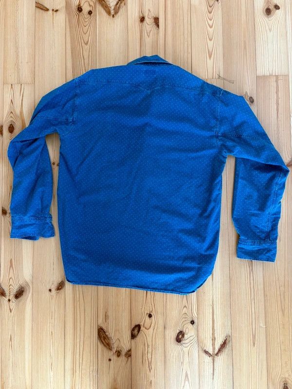 Levi's Vintage Clothing LVC 1920s Indigo dyed Sunset shirt small Size US S / EU 44-46 / 1 - 2 Thumbnail
