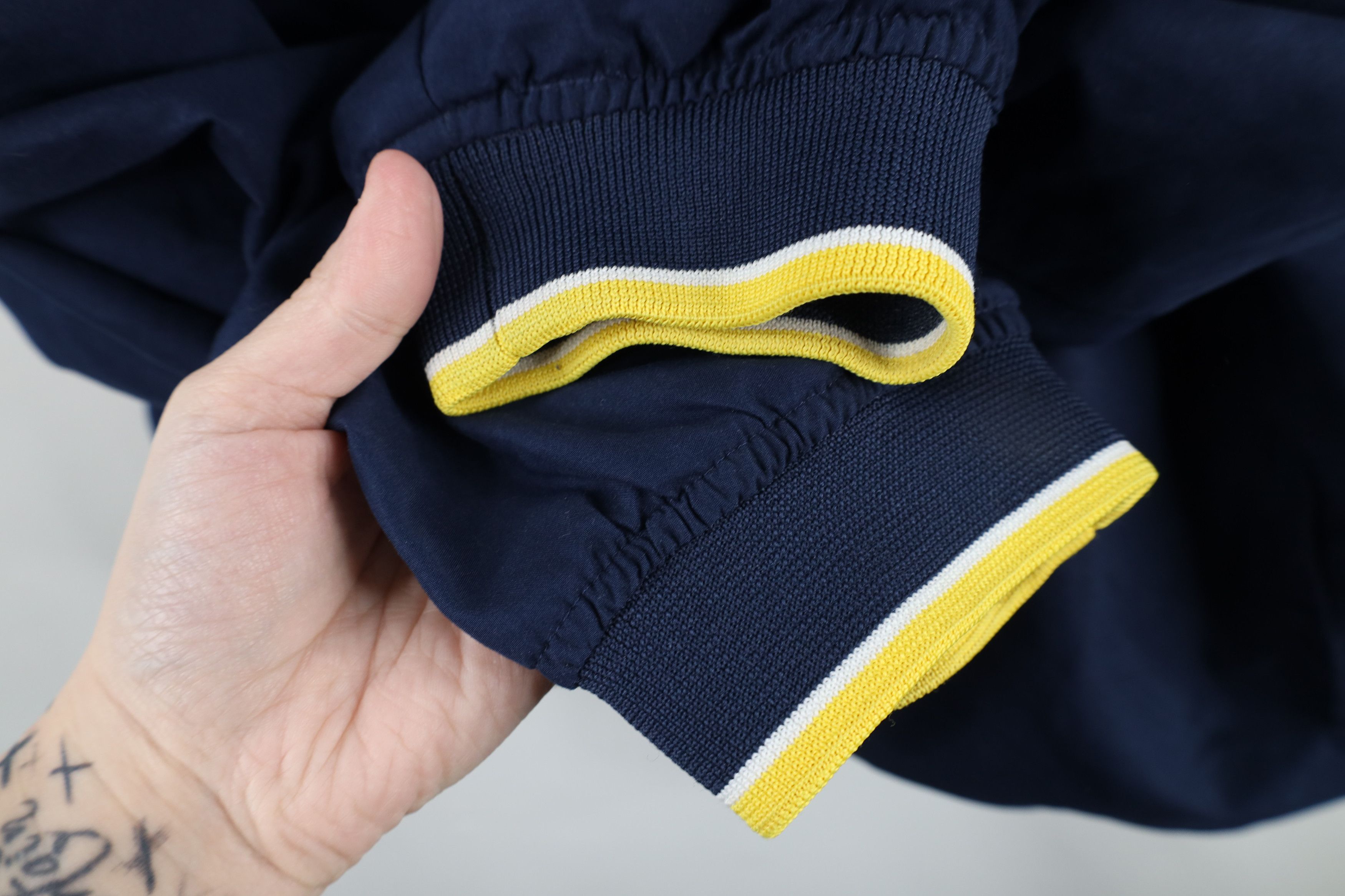 Vintage Vintage 90s University of Michigan Windbreaker Jacket Size US XL / EU 56 / 4 - 8 Thumbnail