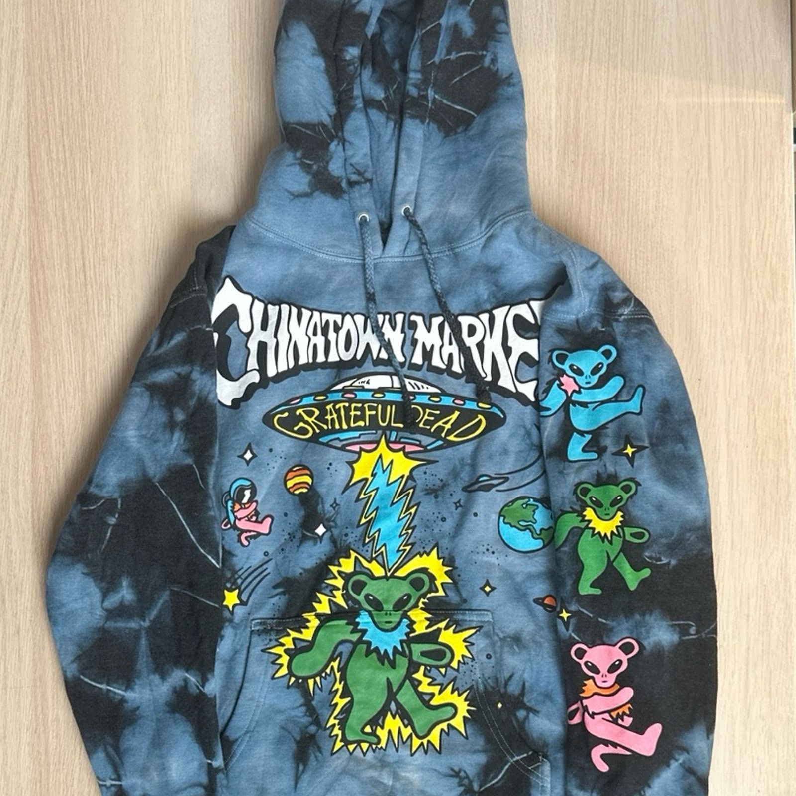 Chinatown market space bears hoodie deals