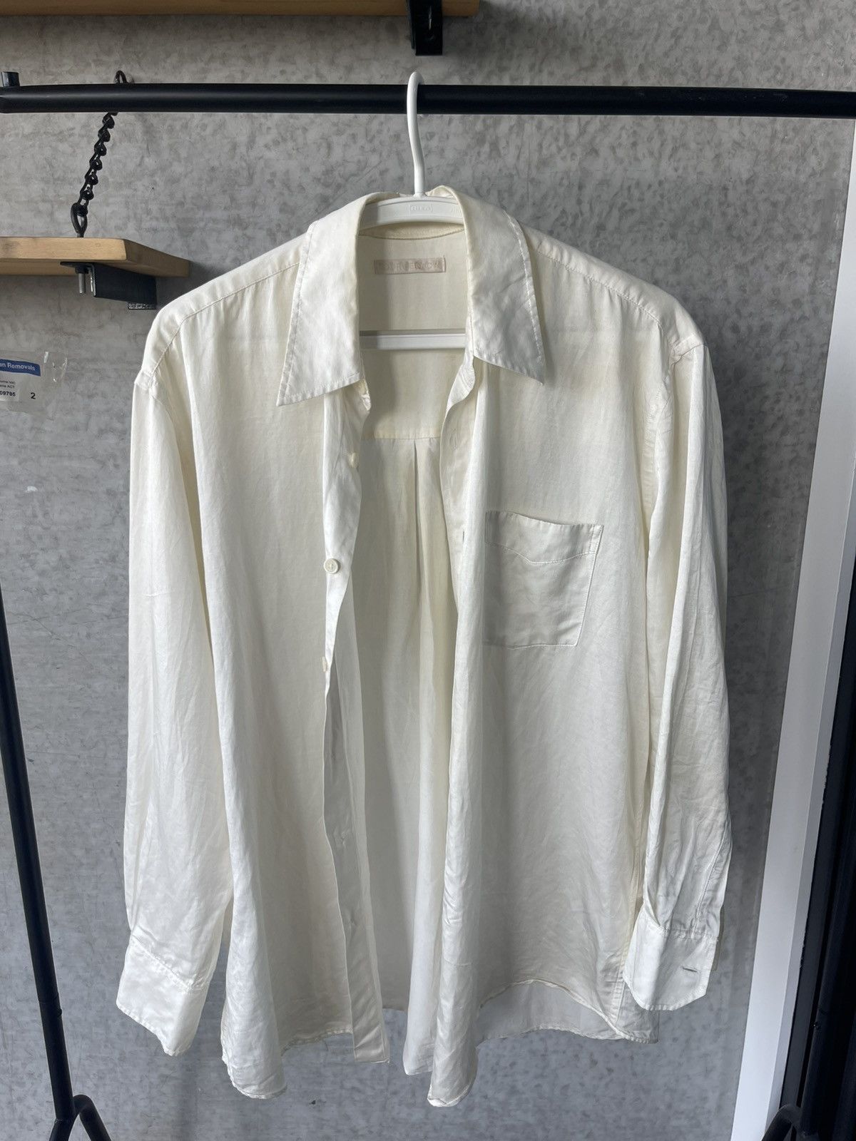 Our Legacy Our Legacy Silk Borrowed Shirt Size US L / EU 52-54 / 3 - 3 Thumbnail