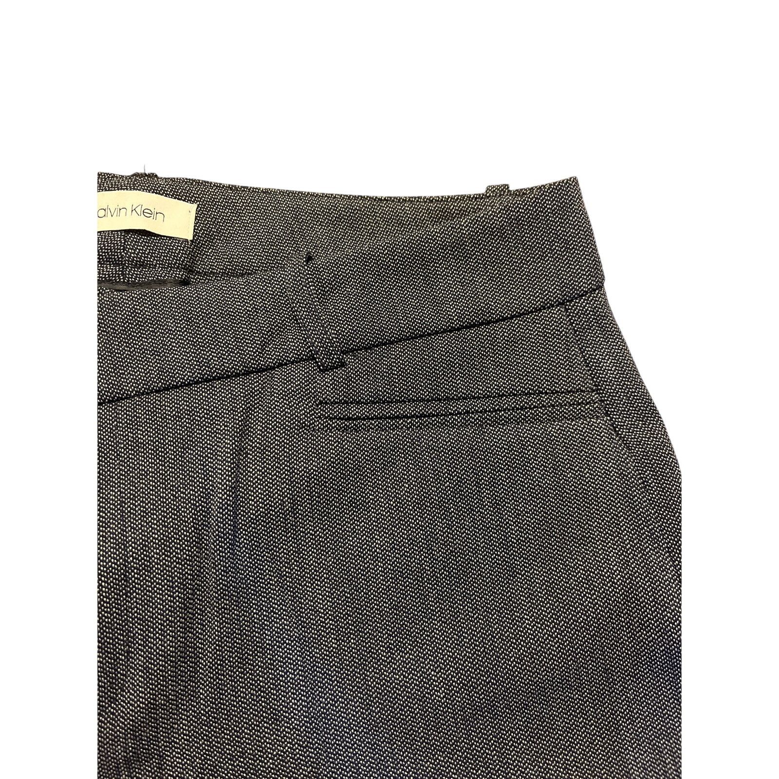 Calvin Klein Trousers slacks Pants Size 6 career business office Preppy Size 28" / US 6 / IT 42 - 4 Thumbnail