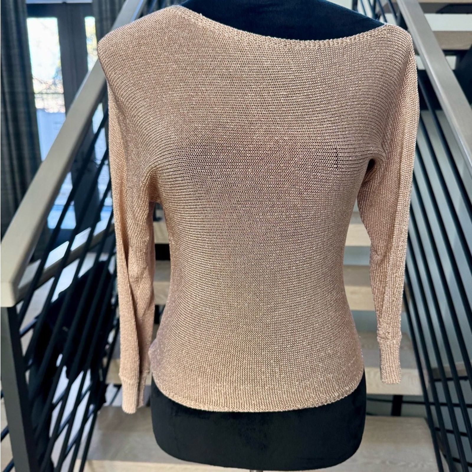 Guess Guess Women's Sweater in rose gold with minor issue size XS Size XS / US 0-2 / IT 36-38 - 3 Thumbnail