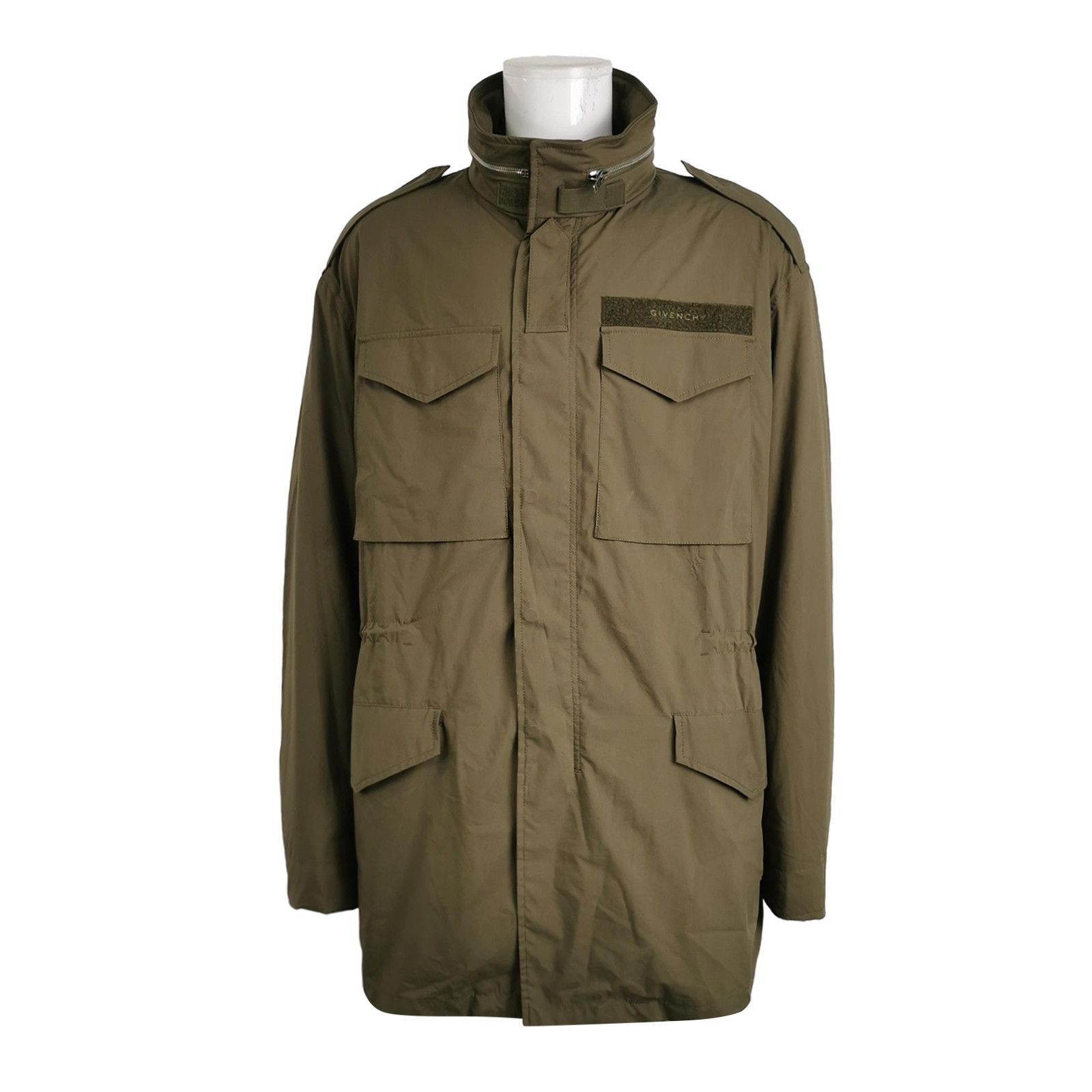 Louis Vuitton Givenchy Olive Cargo Jacket with High Collar Size US XL / EU 56 / 4 - 1 Thumbnail